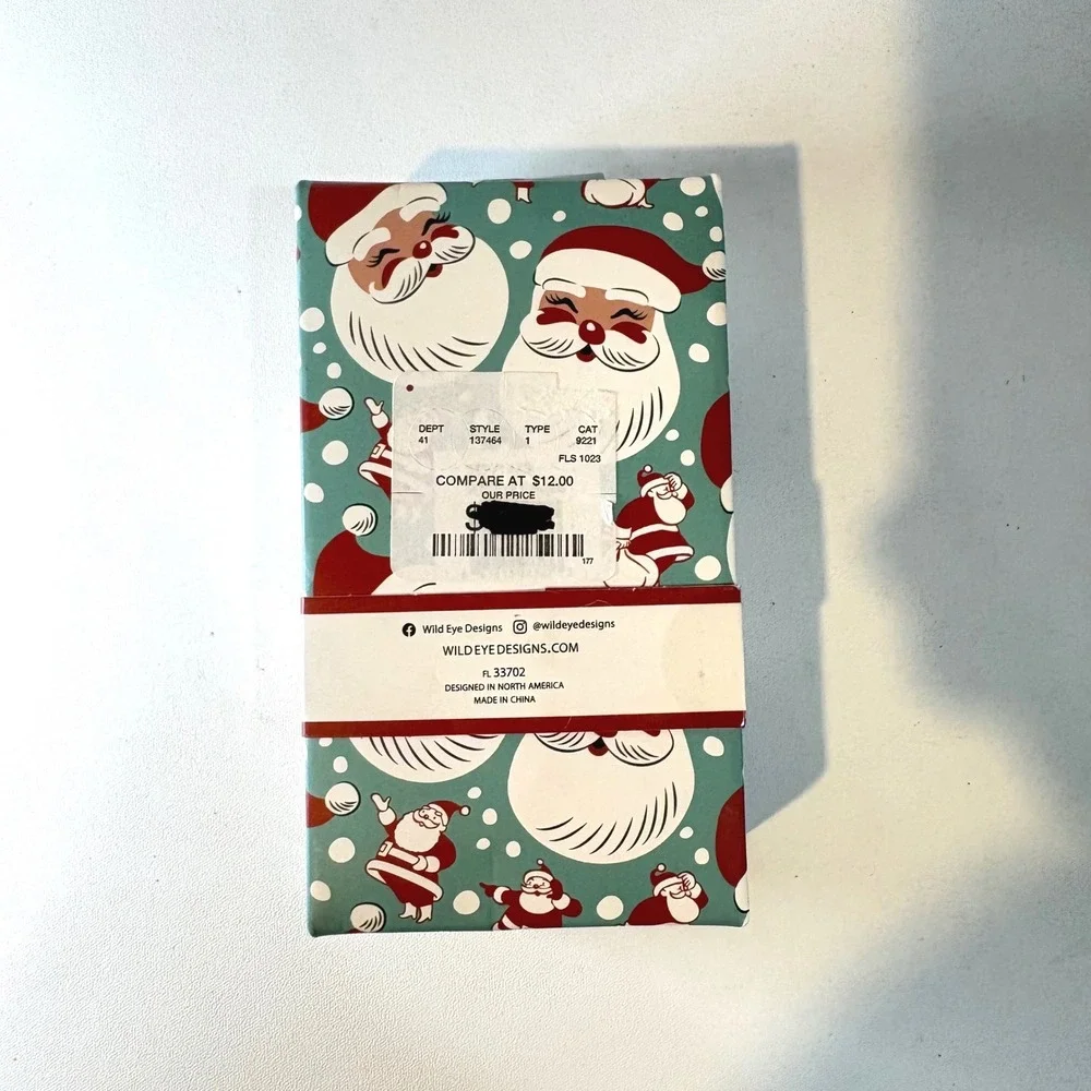 Wild Eye Designs Santa Wine Stopper Christmas Barware Gift Drinking Santa 137464